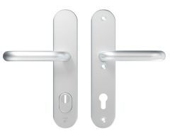 AXA Oval Plus veiligheidsbeslag PC92 SKG3 met kerntrekbeveiliging kruk/kruk