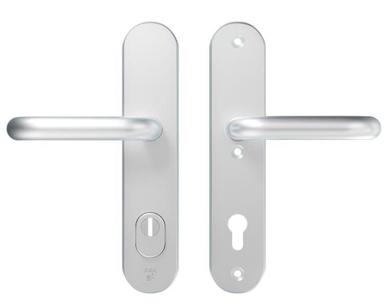 AXA Oval Plus veiligheidsbeslag PC92 SKG3 met kerntrekbeveiliging kruk/kruk