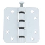 AXA Smart Easyfix Scharnier 89x89 mm wit gelakt