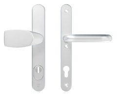 AXA Oval Plus Smal veiligheidsbeslag PC92 SKG3 met kerntrekbeveiliging Wing-greep/kruk