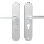 AXA Oval Plus veiligheidsbeslag PC55 SKG3 met kerntrekbeveiliging kruk/kruk