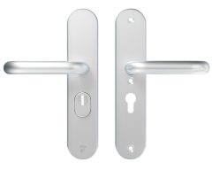 AXA Oval Plus veiligheidsbeslag PC55 SKG3 met kerntrekbeveiliging kruk/kruk