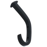 Kapstokhaak spijkermodel ijzer zwart