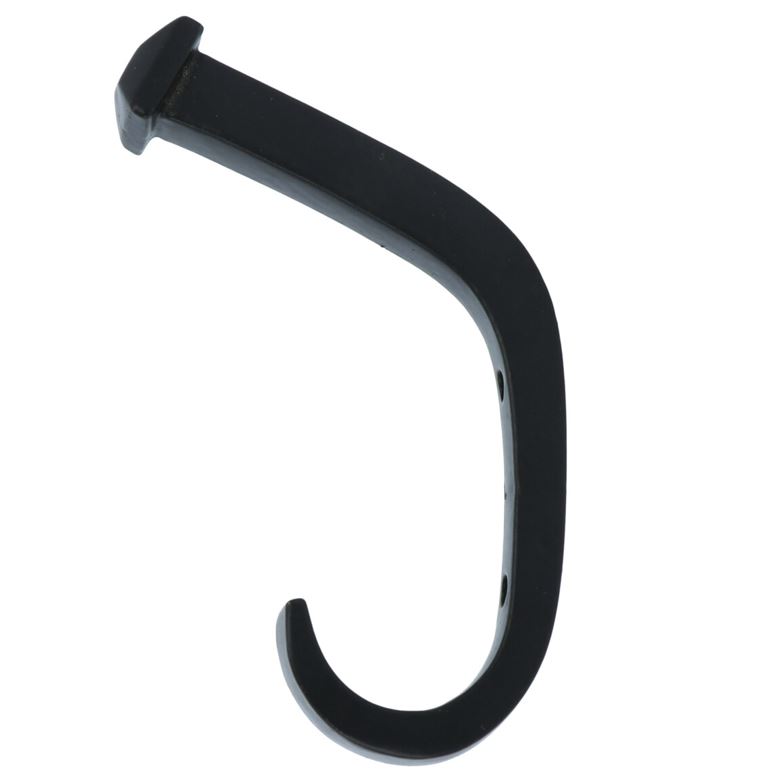 Kapstokhaak spijkermodel ijzer zwart - Afbeelding 2