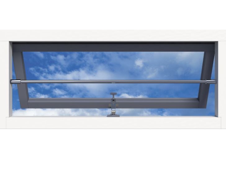 SecuBar Barrierestang in de dag Twist 990 mm rvs - Afbeelding 2