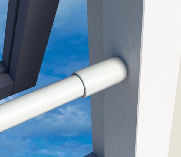 SecuBar Barrierestang in de dag Twist Combi 970 mm - Afbeelding 3