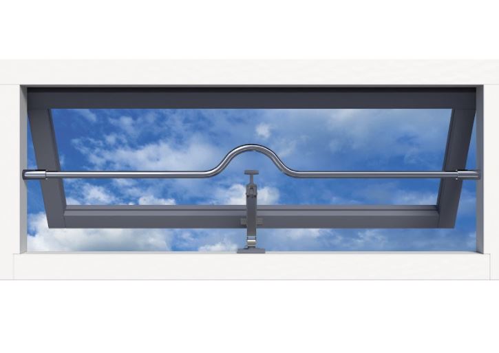 SecuBar Barrierestang in de dag Twist Combi 950 mm rvs - Afbeelding 2