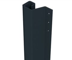 SecuStrip Anti-Inbraakstrip Plus Buitendraaiend 2115 mm Achterdeur Terugligging 0-6 mm zwartgrijs