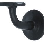 Leuninghouder Rond IJzer zwart