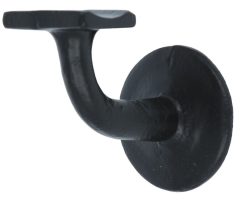 Leuninghouder Rond IJzer zwart