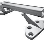 Secumax Kierstandhouder Binnendraaiend Geborsteld rvs