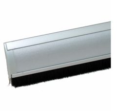 Door-line tochtstrip opbouw 950 mm zilvergrijs