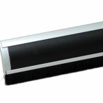 Door-line tochtstrip opbouw 950 mm zwart