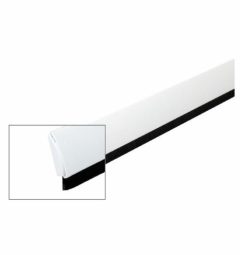 Door-line tochtstrip opbouw 950 mm wit