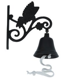 Gietijzeren Tuin Deurbel ijzer zwart