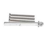 AXA Verleng set deurdikte 53-63 mm RVS