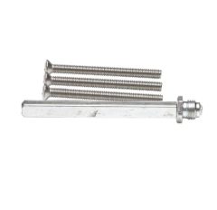 AXA Verleng set deurdikte 53-63 mm RVS