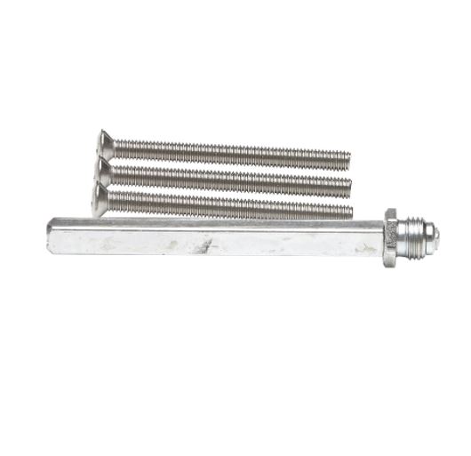 AXA Verleng set deurdikte 53-63 mm RVS