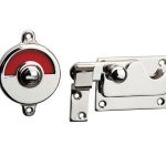 WC-overslag Elegant vlak glans nikkel