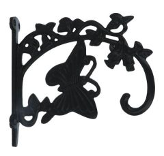 Plantenhanger IJzer zwart Vlinder 171x185 mm