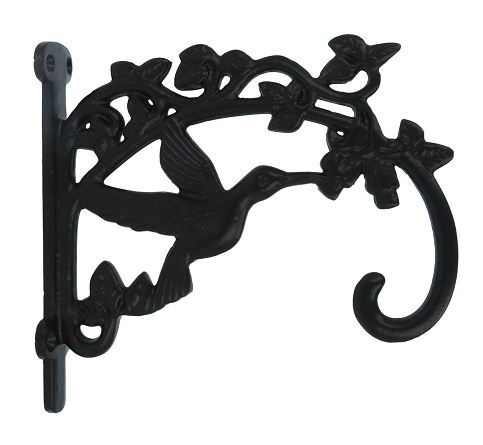 Plantenhanger IJzer zwart Vogel 171x185 mm