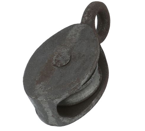 Katrol IJzer Blank 36x83 mm - Afbeelding 2