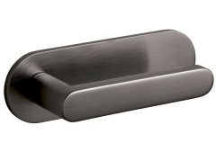 Olivari deurklink Link op horizontaal schild antraciet mat titaan PVD