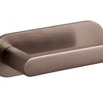 Olivari deurklink Link op horizontaal schild brons mat titaan PVD