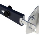 SecuMax Garagedeurbeveiliging - Sectionaal - Cilinder (buiten) - Knop (binnen)