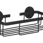 Differnz Doucherekje Rechthoek mat zwart