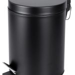 Differnz Pedaalemmer 5 liter mat zwart