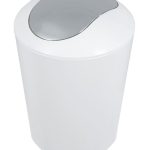 Differnz Paris Afvalemmer Swing 8 liter Wit