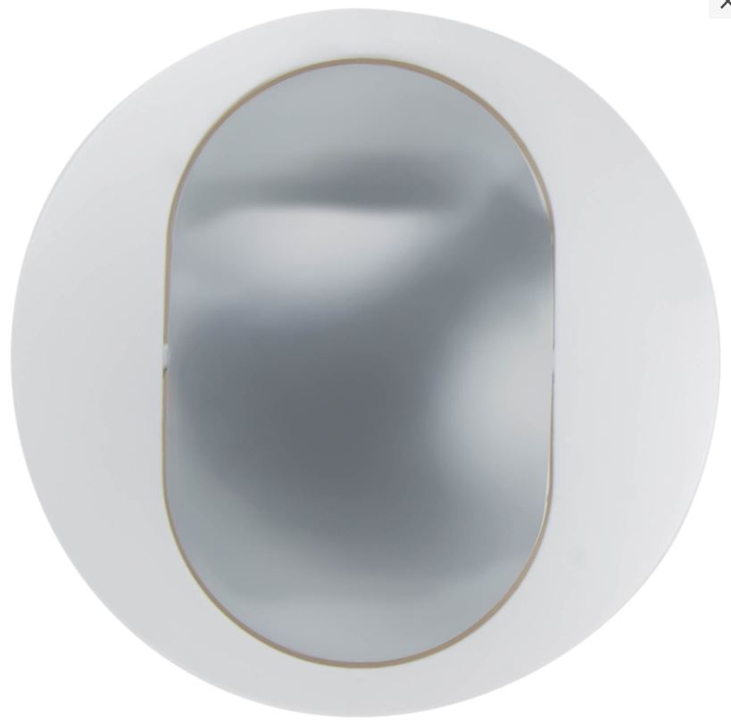 Differnz Paris Afvalemmer Swing 8 liter Wit - Afbeelding 2