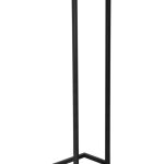 Differnz Handdoekdrager 95 x 20 cm zwart