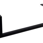 Differnz Handdoekdrager 50 x 14 cm zwart