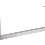 Differnz Handdoekdrager 50 x 14 cm mat chroom