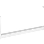 Differnz Handdoekdrager 50 x 14 cm chroom