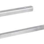 Differnz Handdoekdrager 35 x 14 cm mat chroom