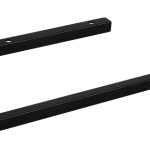 Differnz Handdoekdrager 35 x 14 cm zwart