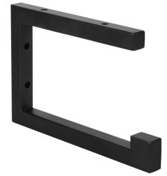 Differnz Handdoekdrager 23 x 15 cm zwart