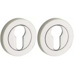 Set van twee PC-Plaatjes Vivo BB glans nikkel