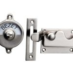 WC-overslag Elegant met bocht mat nikkel ongelakt