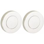 Set van twee blinde plaatjes Vivo BB glans nikkel