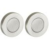 Set van twee blinde plaatjes Vivo BB mat nikkel ongelakt