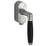 SKG2 Draaikiepgarnituur afsluitbaar Ton ebben/Elegant mat nikkel ongelakt