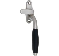 Raamsluiting Met Sluitplaat Rechts Ton ebben mat nikkel ongelakt