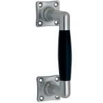 Deurgreep Ton ebben/vierkant mat nikkel ongelakt