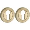 Set van twee PC-Plaatjes Vivo BB messing antiek