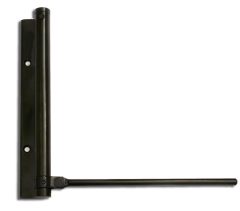 Deursluiter Justor met pen voor buitengebruik zwart