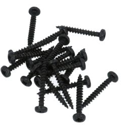 20 stuks zwarte Schroeven CK Pozy Drive 4.0 x 30 mm